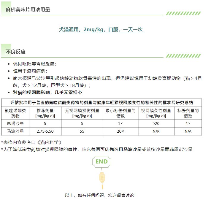 马波沙星的作用机理及临床应用05